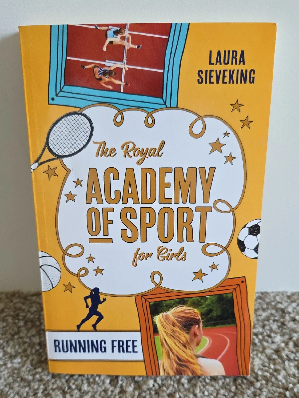 The Royal Academy of Sport for Girls (4-Book Set) Run, Horse, Gymnastics, Swim,